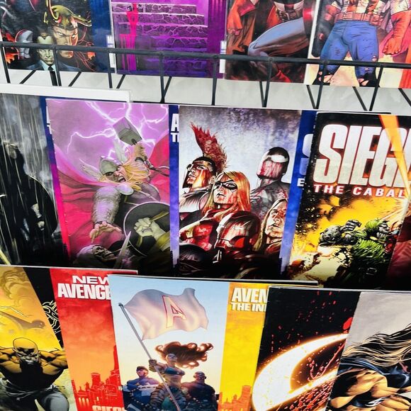 Siege 1-4, Dark Avengers 13 14, New Av 61 63, Av Initiative 32 33 35, Thor 610 - Picture 7 of 8